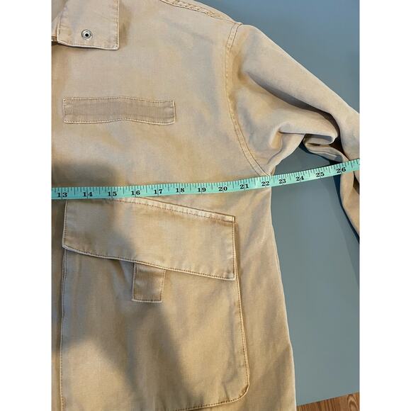 Wild Fable womens tan light canvas style jacket size XS - Picture 7 of 10